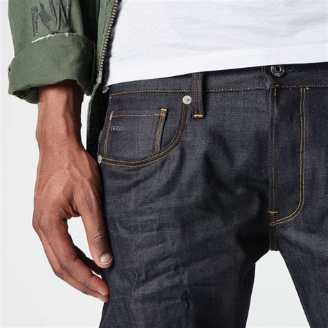 Jeans shorts pants & chino's jumpsuits & overalls. 3301 Tapered Jeans | Raw Denim | Heren | G-Star RAW®