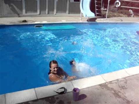 *challenge* swimsuit girls cold pool jump challenge 4k part 3 •••. Un-skinny dipping - YouTube