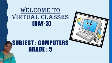 Virtualhere allows usb devices to be used remotely over a network just as if they were locally connected! Computer Virtual Classes | Grade 5 CBSE | Chapter 1 [ Day ...