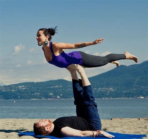 How to take mountain pose. 61 Amazing Couples Yoga Poses That Will Motivate You Today ...