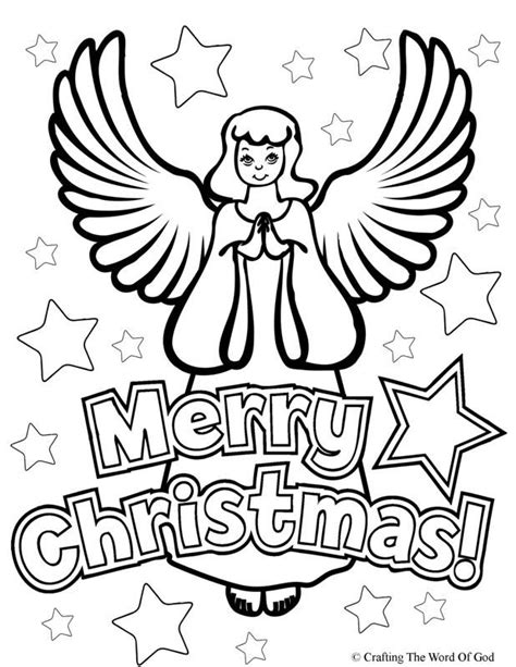 When you print these coloring pages, they should fit an a4 sized paper. Christmas Angel Coloring Page | Angel coloring pages ...