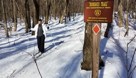 Trek, ski, or snowshoe six miles of trails. Cumming Nature Center | Naples, NY 14512