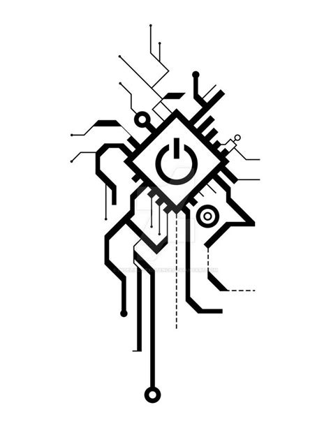 Circuitry lion tattoo by thagomizer89 on deviantart. Circuit tattoo by indelible-existence on DeviantArt | Circuit tattoo, Cyberpunk tattoo ...