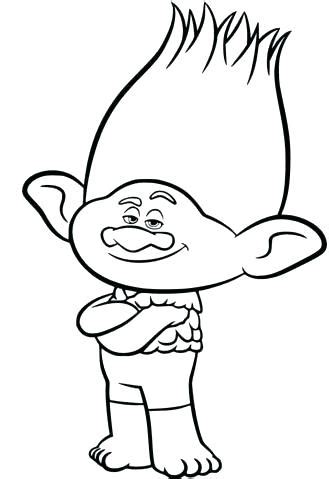 Trolls poppy coloring book pages. Palm Branch Coloring Page at GetColorings.com | Free ...