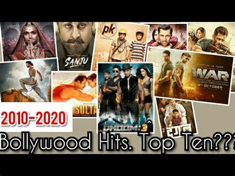 This one happens to be about the highest rated movies of 2020, according to imdb. Top ten Bollywood movies between 2010-2020. Kaun thaa ...