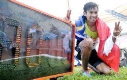 He is the current malaysian 100 metres outdoor record holder with a time of 10.18 seconds his personal best of 20.90 seconds in the 200 metres is the malaysian national ju. Biodata Khairul Hafiz Jantan. Pemegang Rekod 100m Malaysia