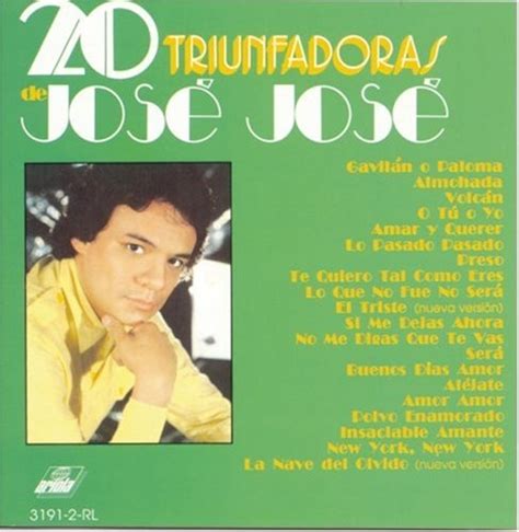 A collection of warner bros. 20 Triunfadoras de José José - José José | Songs, Reviews ...