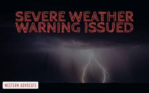 A tornado warning has been issued for san jacinto and walker counties until. Severe thunderstorm warning issued for Bathurst | Western ...