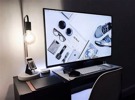 The best gaming desk is an investment in ergonomics, and that more or less translates into an investment the only big negative against stance as a gaming desk is a noticeable lack of storage. Big enough monitor? - @techojs #minimalsetups (With images ...