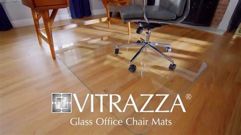 Stability and comfort are extremely important aspects of a computer or office chair, which is what the vitrazza. - Vitrazza TV Commercial, 'Glass Office Chair Mats: Save ...