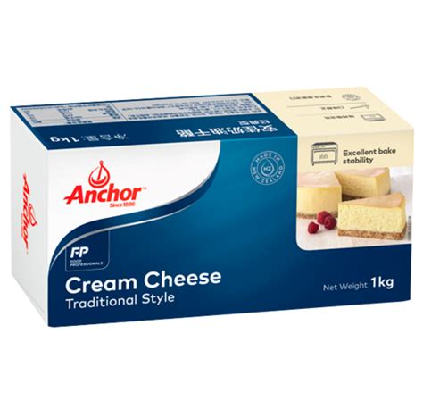 Anchor cream cheese 1kg quantity. Anchor Cream Cheese