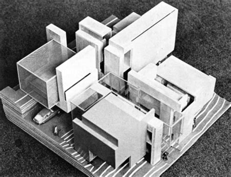 Most houses are conceptually vertebrate. Peter Eisenman, House 10, 1976 | Architecture model, Peter ...