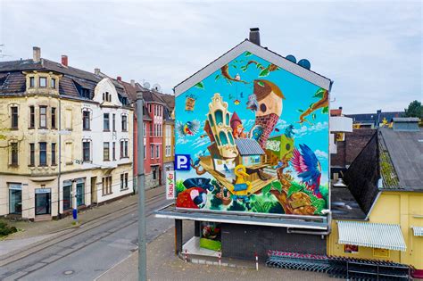 80 qm große, modernisierte wohnung in der 12. Ückendorf: Mural für Ückendorf - Gelsenkirchen