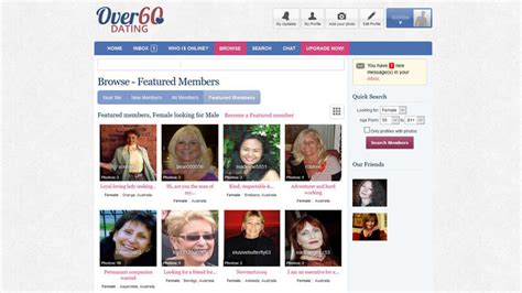 Census bureau, for every single man aged 60 there are three and a half single women, says rich gosse, author and chairman of the society of single professionals. Over 60 Dating Review - UPDATED Sep. 2018