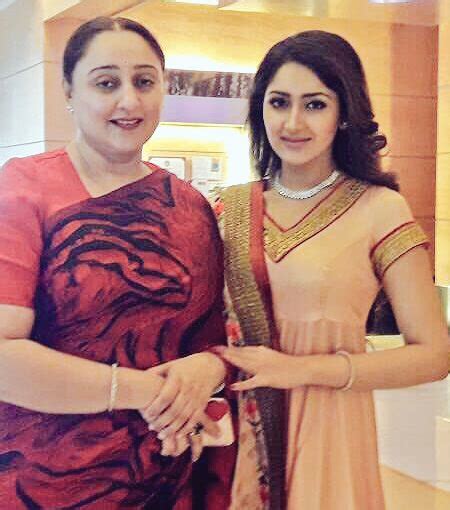 Born in mussorie, india, she began her career in hindi films when she was only sixteen. Sayyeshaa Saigal With Her Mother