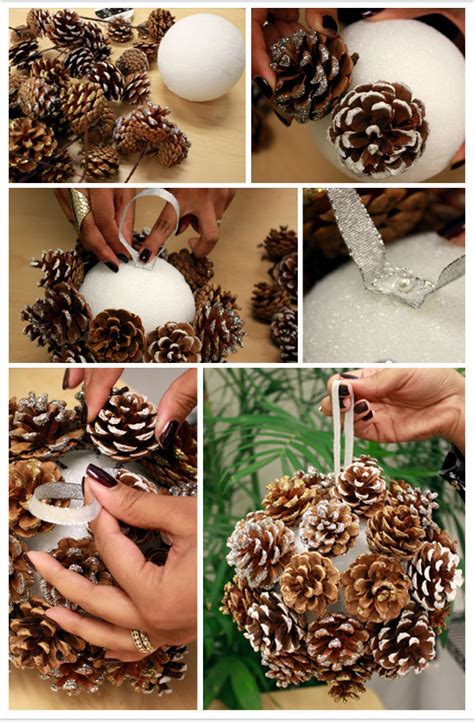 Check out how to do the project here. Christmas tree decorations made from natural materials ...