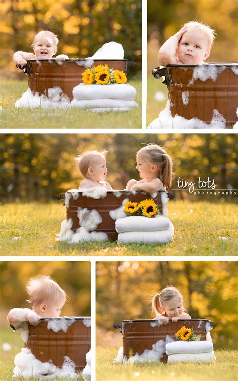 That bubble bath is strong smelling also, not soothing. Outdoor Bubble Bath Photo Session | Kristen Fotta Photography