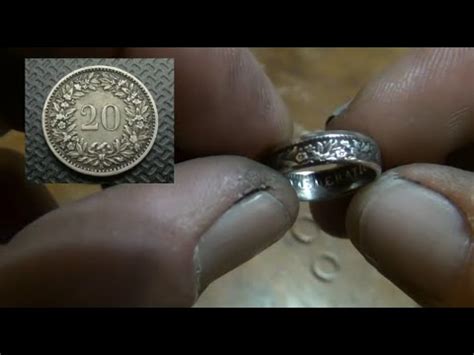 With some nail polish and hot glue you can make an instant accessory. Make Coin Rings With No Marring Marks - More Tips - YouTube