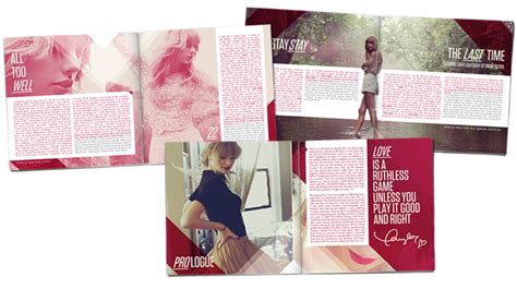 Truetype and opentype fonts available. RED - Taylor Swift - Fonts In Use