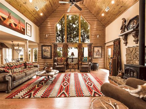 Check spelling or type a new query. 101 Southwestern Living Room Ideas (Photos) | Cabin ...
