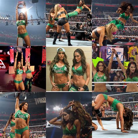 Maybe you would like to learn more about one of these? The Bella Twins x Green Gear | Bella twins, Nikki bella ...