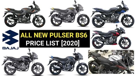 Bajaj auto discontinued the iconic pulsar 180 and replaced it with the 180f last year. All New Bajaj Pulsar BS6 Bikes Launched Price? | BS6 125 ...