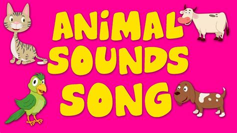 We even included our invertebrate animal friends: Animal Sound Song | Nursery Rhyme For Kids | Kids Song ...