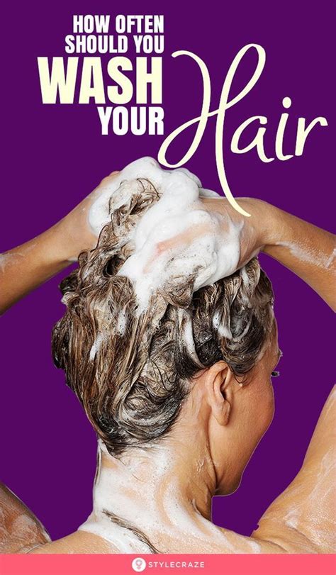 After this, you can use shampoo and conditioner for further treatment. How Often Should You Wash Your Hair? Shower Tips And ...