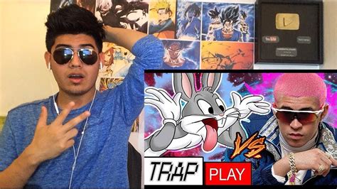 Online, the image has been used as a reaction, commonly paired with the caption no. BAD BUNNY VS BUGS BUNNY | PARTE 2 | BATALLAS VIRALES DE ...