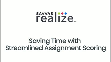 Advice from someone who is forced to use it. Savvas Realize: Saving Time with Streamlined Assignment ...