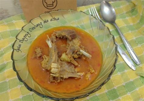 Resep gulai cancang khas dapur uni et. Resep Gulai Daging Kambing Ala Padang : Resep Dan Cara ...