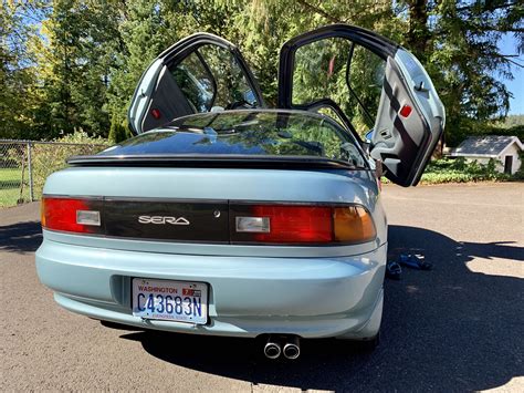 Check spelling or type a new query. Boeki USA | Used 1990 Sky Blue Toyota Sera Gullwing For ...