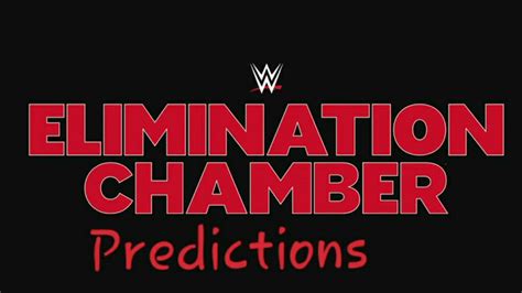 How can you watch wwe elimination chamber 2021? Elimination Chamber 2020 Predictions - YouTube