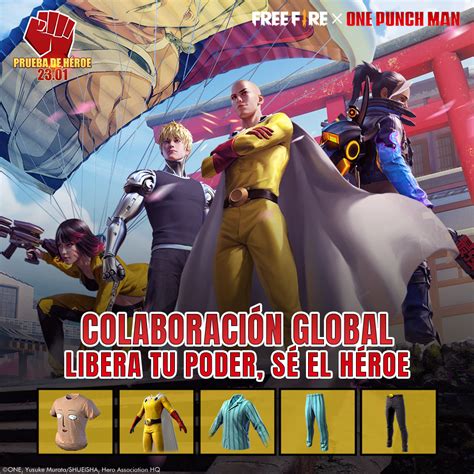 .new place to watch one punch man season 1 and 2 episodes online in hd resolution for free. Free Fire desafía a los jugadores a sacar a su héroe ...