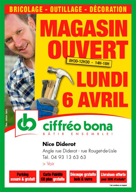 Découvrez les meilleurs magasins ouverts le dimanche à reims ou aux alentours. Magasin Ouvert Nice Diderot 6 Avril 2015