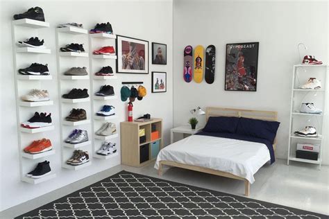 So walk into my room. IKEA® and HYPEBEAST Design the Ideal Sneakerhead Bedroom # ...