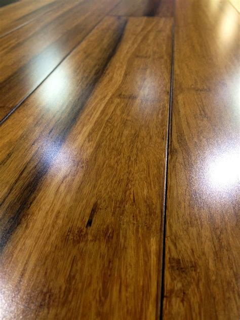 Antique flooring made from eco-friendly strand woven ...