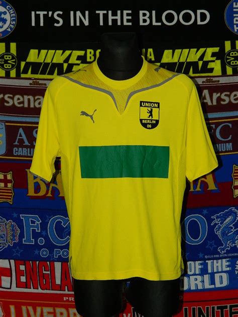 Fc union berlin jersey 2009 2010 third 3rd size xl shirt do you football ig93. SC Union 06 Berlin Away football shirt (unknown year).