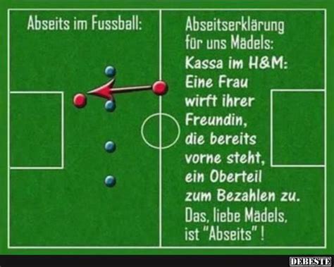 In england, dem mutterland des fußballs, galt es als unfair, hinter dem rücken eines gegenspielers. Abseits im Fussball.. | Lustige Bilder, Sprüche, Witze ...