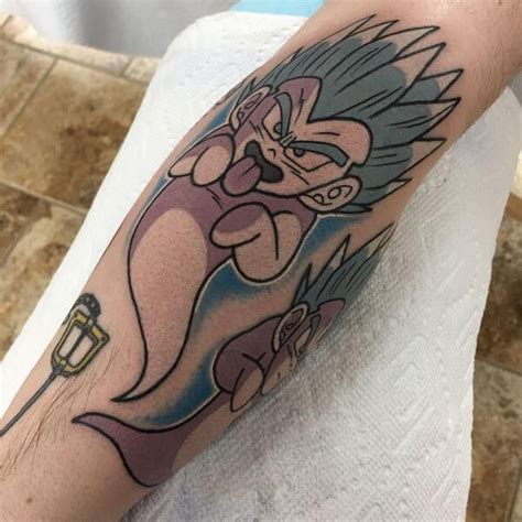 Full tattoo photo of one of the greatest episodes in dbz ever! 30 Dragon Ball Z Tattoos Even Frieza Would Admire | Z tattoo