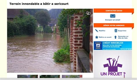 Maybe you would like to learn more about one of these? Le Bon Coin : un terrain inondable et inondé à vendre