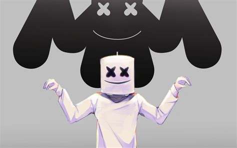 Semakin besar ukuran marshmallow tersebut, semakin lezat rasa kudapan anda. Wallpaper Marshmello Paling Keren