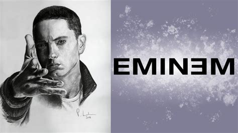 Please, feel free to share these drawing images with your friends. Eminem pencil drawing timelapse 4K - YouTube