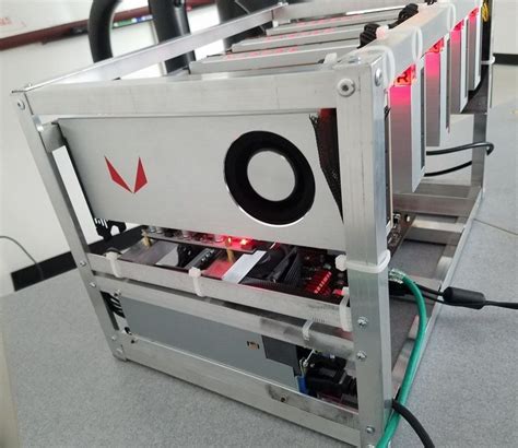 How can you mine cryptocurrencies? 5 Vega 64 GPU mining rig Monero 10,100 H/s assembled ...