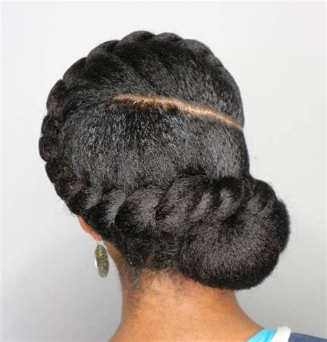 This is the ultimate gallery of bun styles which you can filter further with hair color, face type and more. 60 Easy and Showy Protective Hairstyles for Natural Hair ...