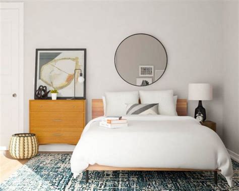 Your bed doesn't need to lean up against the wall. 20+ BRIGHT SMALL BEDROOM HACKS TO MAXIMIZE YOUR SPACE
