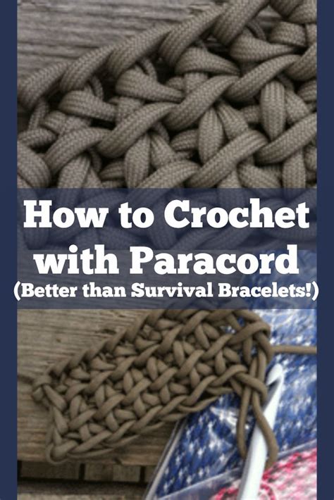 I've never tried crochet but from reviews and videos i think crocheting is a very nice neat design to make thins and it very although knitting is also a very good option for beginners. How to Make Crochet Paracord Projects and Why You Should ...