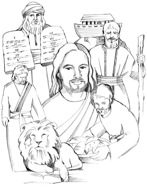 16 printable books of the bible worksheets & activities. Old Testament Coloring Pages To Print at GetColorings.com ...