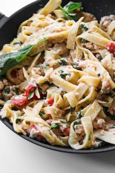Cook the pasta according to package directions. 20-Minute Salmon Pasta Recipe - Homemade Mastery