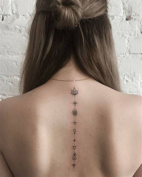 Generally, butterflies mean transformation and faith. STYLISH PERSONALITY OF THE FEMALE BACK SPINE TATTOO IS ...